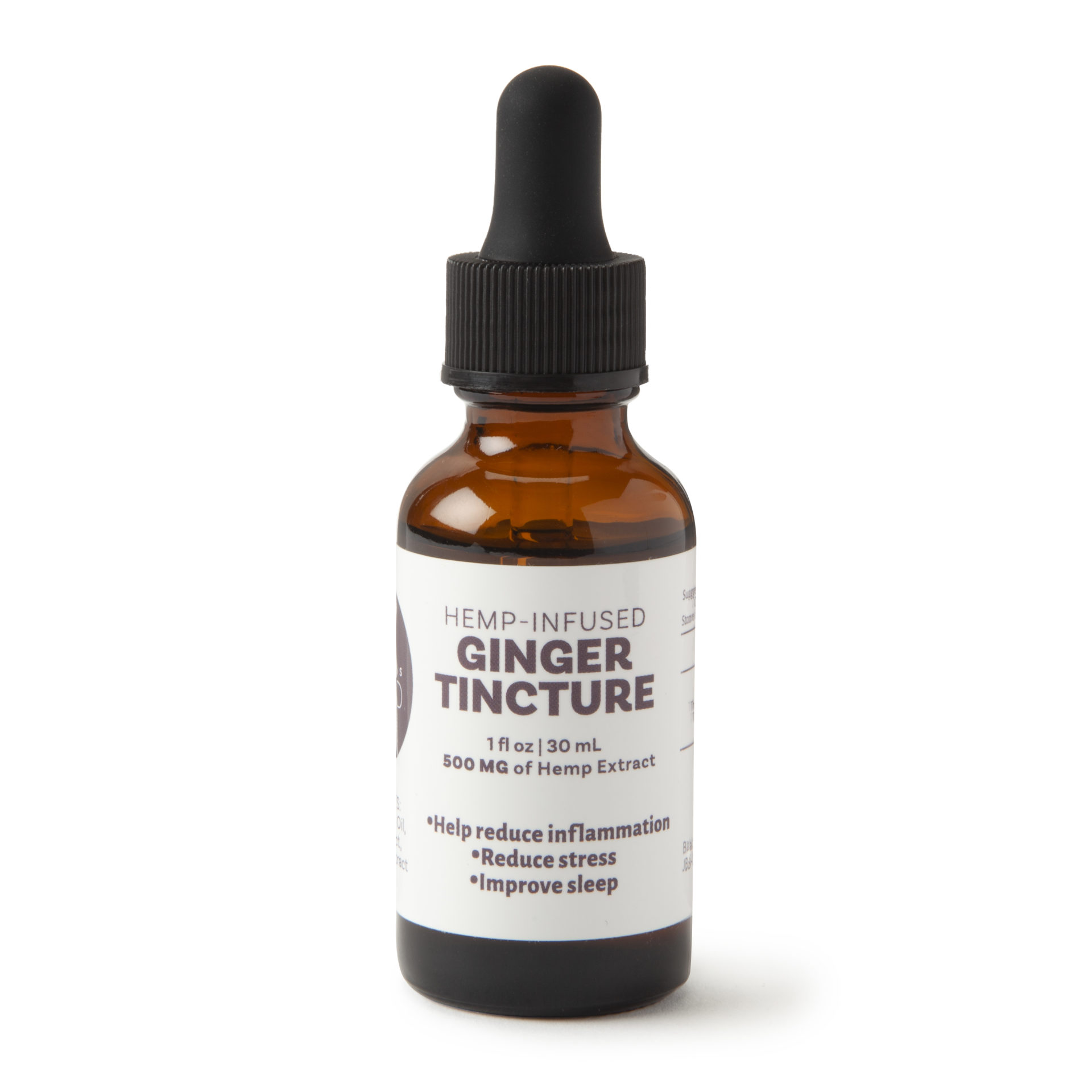 Ginger Tincture (500mg CBD) Jenny's Baked at Home