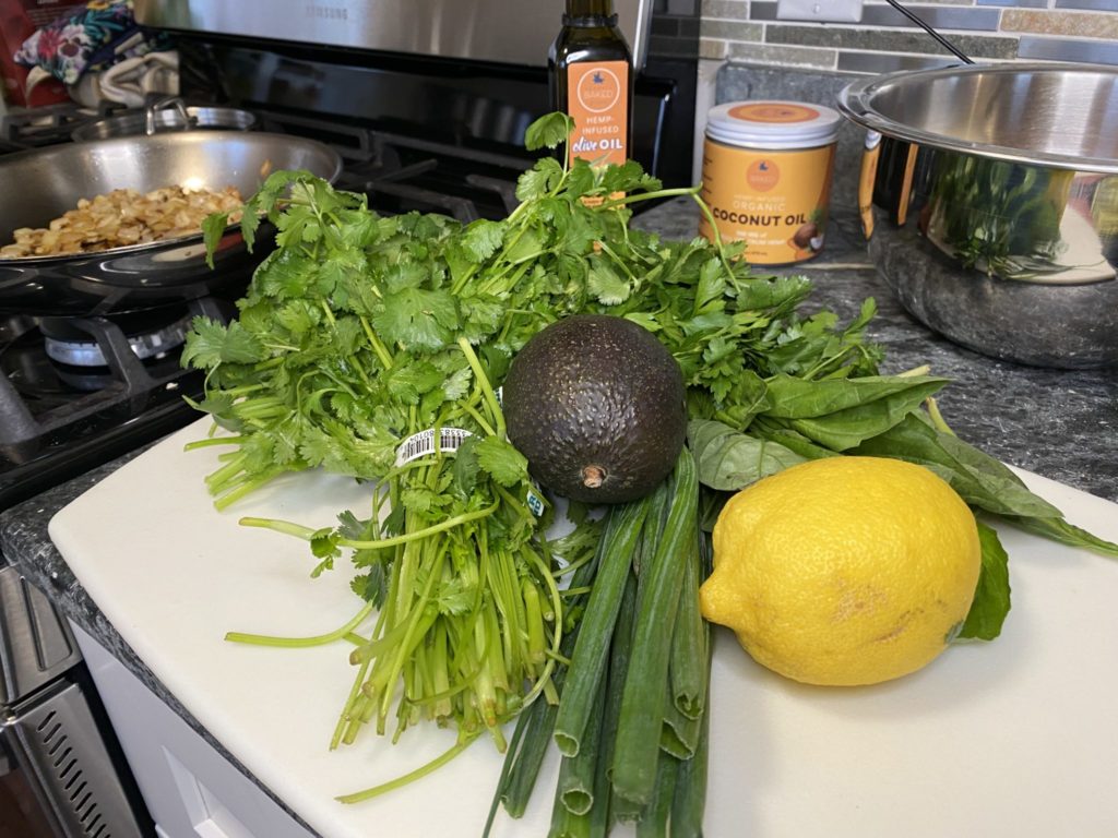 Avocado green goddess dressing ingredients